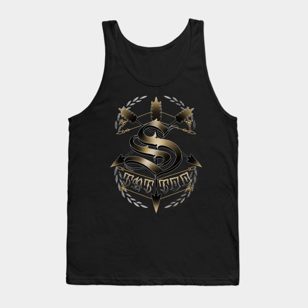 Spanks logo Tank Top by Spankstattoos 